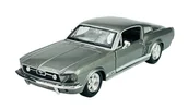Samochody i pojazdy dla dzieci - MAISTO 1967 FORD MUSTANG GT SREBRNY 1:24 31260 - miniaturka - grafika 1