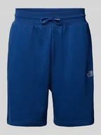 Spodenki męskie - Szorty z dzianiny dresowej o kroju relaxed fit z wyhaftowanym logo - miniaturka - grafika 1