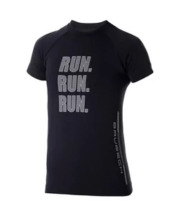 Koszulka Damska Running Air Pro Brubeck czarna Rozmiar: S - Koszulki sportowe damskie - miniaturka - grafika 3