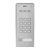 Domofony - COMO-PRO-CODE-A1 NT Domofon cyfrowy z zamkiem szyfrowym, czytnikiem breloków oraz 1 przyciskami - miniaturka - grafika 1