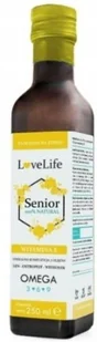 LoveLife Senior Olej lniany Olej z ostropestu Olej wiesiołkowy 250 - Zdrowa żywność - miniaturka - grafika 1
