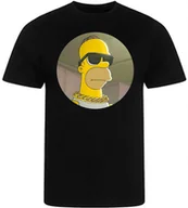 Koszulki męskie - Koszulka Męska Nadruk Śmieszna Simpsons Prezent Premium M - miniaturka - grafika 1