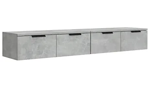 Zestaw dwóch szafek szarość betonu N4-K94 - Szafki RTV Zestaw dwóch szafek szarość betonu N4-K94 - Szafki RTV - miniaturka - grafika 1