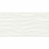 Płytki ceramiczne - Cersanit C PS803 WHITE SATIN WAVE STRUCTURE 29,8x59,8 G.1 - miniaturka - grafika 1