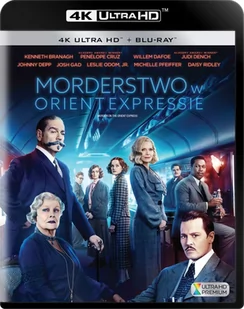 Imperial CinePix Morderstwo w Orient Expressie, Blu-ray + Blu-ray 4K Kenneth Branagh - Filmy akcji DVD - miniaturka - grafika 1