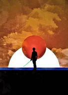 Plakaty - Plakat, Sol Lunaris - Luke Skywalker, Gwiezdne Wojny Star Wars, 42x59,4 cm - miniaturka - grafika 1