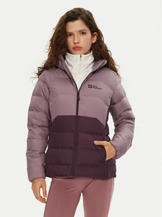 Jack Wolfskin Kurtka puchowa Ather Down A60330 Fioletowy Regular Fit - Kurtki damskie - miniaturka - grafika 1