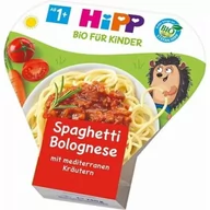 Dania dla dzieci - Hipp Spaghetti Bolognese po 1. roku 250 g Bio - miniaturka - grafika 1