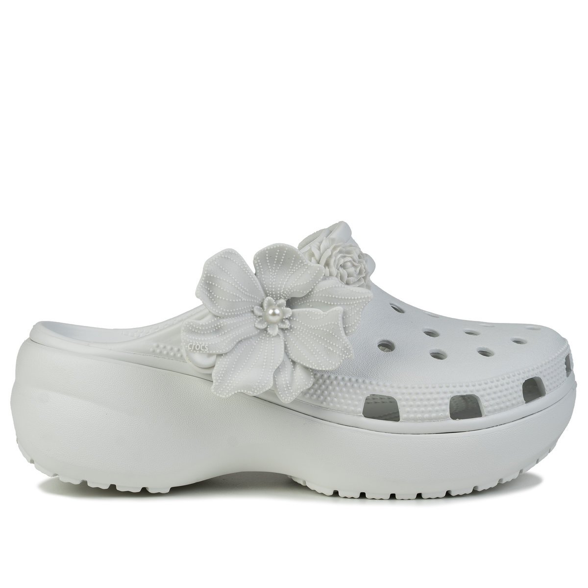 Klapki, chodaki damskie Crocs CLASSIC PLATFORM BOUQUET CLOG 2112921NK 38-39