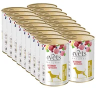 Mokra karma dla kotów - 4Vets Dog Urinary Non-struvite 18x400g - miniaturka - grafika 1