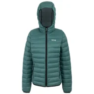 Kurtki i kamizelki sportowe damskie - Kurtka damska Regatta Women’s Hooded Marizion Rozmiar: M / Kolor: zielony - miniaturka - grafika 1