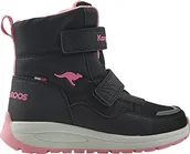 Kozaki damskie - KangaROOS KP-Nala V RTX kozaki, Jet Black/Rose, 32 EU - miniaturka - grafika 1
