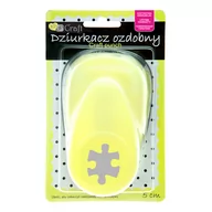 Scrapbooking - Dziurkacz Ozdobny 5 cm Puzzle - miniaturka - grafika 1