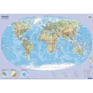 Atlasy i mapy - Demart Świat mapa fizyczno-polityczna ścienna - Demart - miniaturka - grafika 1