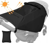 Akcesoria do wózków - Daszek Przeciwsłoneczny Do Wózka Markiza Osłona Anty Uv Wodoodporna Ochrona - miniaturka - grafika 1