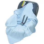 Otulacze - OTULACZ DO FOTELIKA NOSIDEŁKA MUŚLINOWY BEZ WYPEŁNIENIA LETNI Kerstin - miniaturka - grafika 1