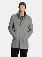 Płaszcze męskie - Selected Homme Płaszcz wełniany 16094322 Szary Regular Fit - miniaturka - grafika 1