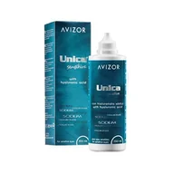 Płyny do soczewek kontaktowych - Płyn do soczewek Avizor Unica Sensitive 350 ml - miniaturka - grafika 1