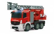 Zabawki zdalnie sterowane - Jamara Fire Engine 1:20Mercedes Antos 2.4GHz - miniaturka - grafika 1