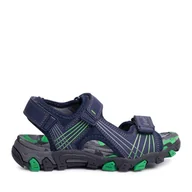 Buty dla chłopców - Sandały Superfit 6-00100-81 S Granatowy - miniaturka - grafika 1