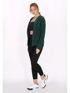 Kurtki damskie - Schmuddelwedda Kurtka polarowa w kolorze ciemnozielonym - miniaturka - grafika 1