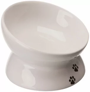 Trixie ceramiczna miska na nóżce - 150 ml, Ø 13 cm - Miski dla kotów - miniaturka - grafika 1