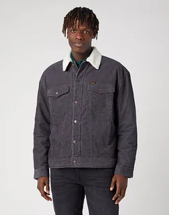 Męska kurtka jeansowa Wrangler ANTIFIT SHERPA XL - Kurtki męskie - miniaturka - grafika 1