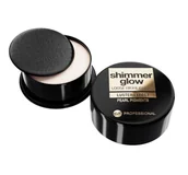 Rozświetlacze do twarzy i ciała - Bell Professional Shimmer Glow sypki rozświetlacz do twarzy i ciała 01 Miracle Glow 4,4g - miniaturka - grafika 1