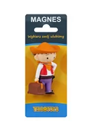 Figurki dla dzieci - Tissotoys Magnes Lolek kowboj 11006M - miniaturka - grafika 1