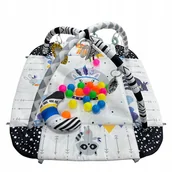 Maty edukacyjne - Duża mata edukacyjna dla dzieci z piłkami (biało czarna) - miniaturka - grafika 1