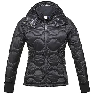 Kurtki damskie - Dolomite Damska kurtka Chaqueta WS CORVARA Retro Light Baby Jacket, czarna, XXL, czarny - grafika 1