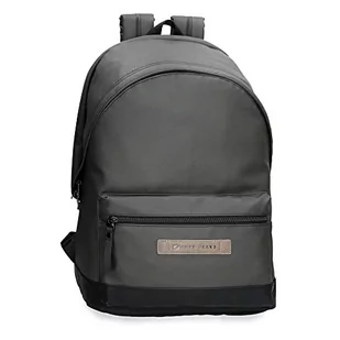 Pepe Jeans Truxton Plecak na laptopa Podwójna komora 15,6" szary 31x44x15 cm bawełna, poliester, PU., Wielobarwny (Wielobarwny), Talla única, dwukomorowy plecak na laptopa - Torby na laptopy - miniaturka - grafika 1
