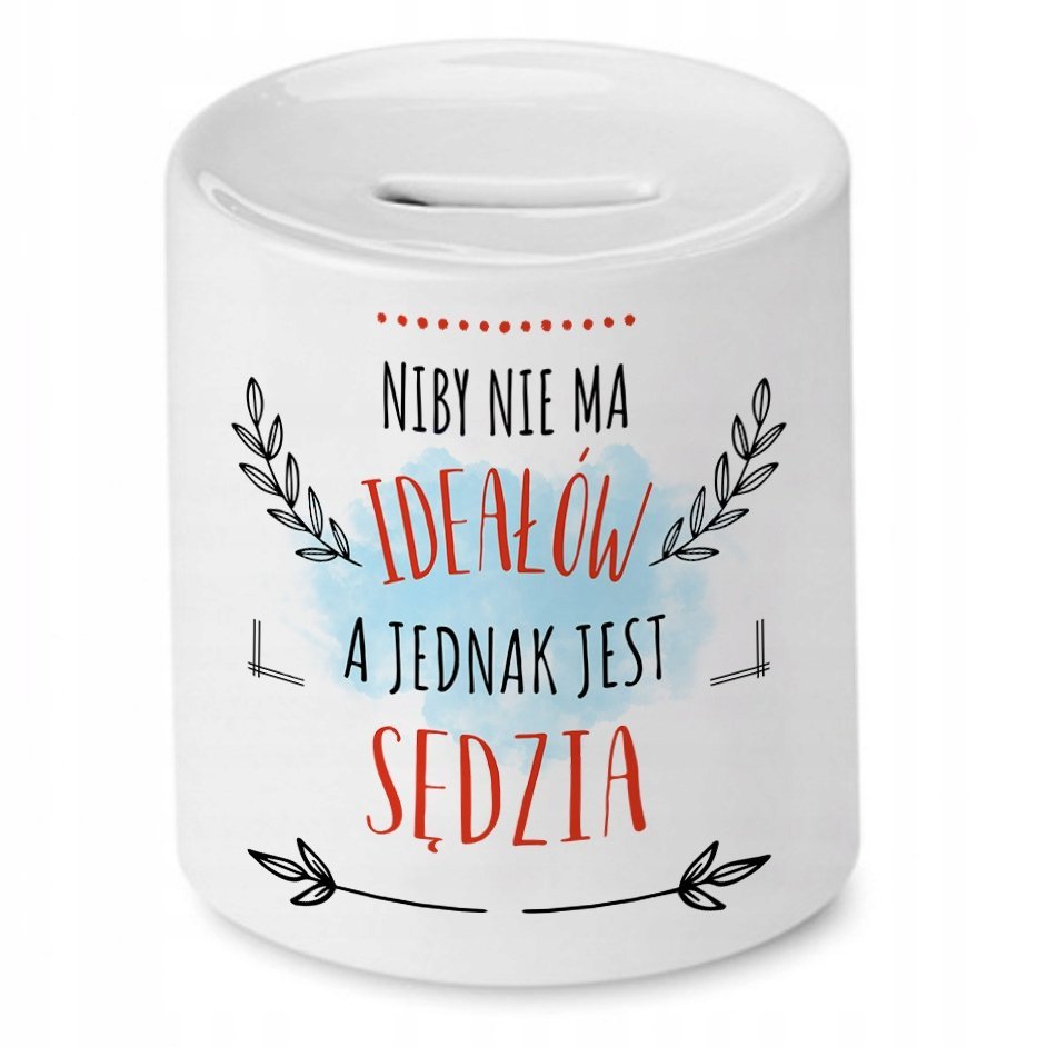 Złoty Kubek Premium Dla Skarbnika Prezent z Nadrukiem ze Zdjęciem + Opakowanie na prezent (wzór 04)