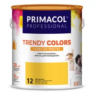 Farby wewnętrzne - Primacol Farba Trendy Colors żółty słoneczny (12) 2,5 l PROFESSIONAL - miniaturka - grafika 1
