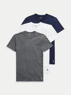 Koszulki męskie - Polo Ralph Lauren Komplet 3 t-shirtów 714830304036 Kolorowy Slim Fit - miniaturka - grafika 1