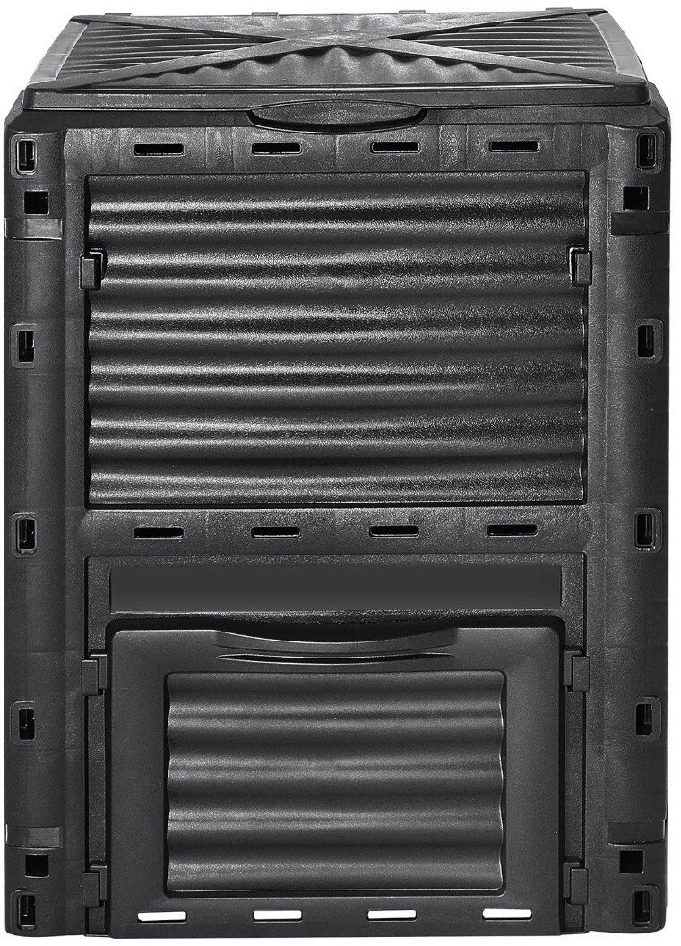 Kompostownik 300L ogrodowy obrotowy BPA FREE duży z pokrywą