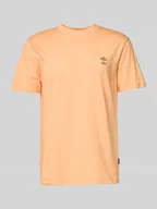Koszulki męskie - T-shirt z prążkowanym, okrągłym dekoltem model ‘JENS’ - miniaturka - grafika 1