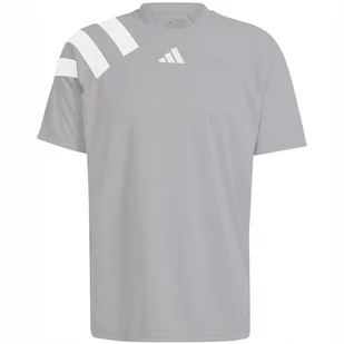 Koszulka męska adidas Fortore 23 szara IK5772 XL - Koszulki męskie - miniaturka - grafika 1