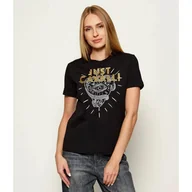 Koszulki i topy damskie - Just Cavalli T-shirt Regular Fit - miniaturka - grafika 1