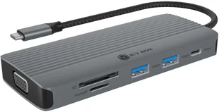 NB ACC ICY BOX Docking DK4040A-CPD USB-C IB-DK4040A-CPD - Stacje dokujące i replikatory portów - miniaturka - grafika 1