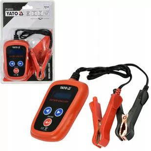 Elektroniczny Tester Akumulatorów YT-83113 Yato - Diagnostyka samochodowa - miniaturka - grafika 1