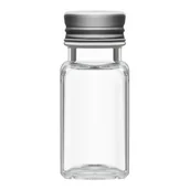 Pojemniki na przyprawy - Solniczka kwadratowa Temis transparentny - miniaturka - grafika 1
