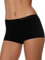 Majtki damskie - Bokserki damskie Brubeck Comfort Cotton BX10470 czarne - miniaturka - grafika 1