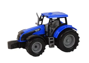 Traktor z Przyczepą Pojazd Rolniczy Farma Niebieski - Samochody i pojazdy dla dzieci - miniaturka - grafika 5