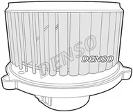 Akcesoria do klimatyzacji i ogrzewania - Wentylator wewnętrzny Denso DEA43004 - miniaturka - grafika 1