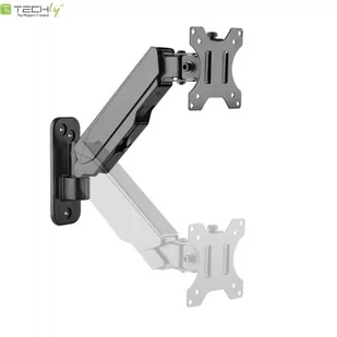 Techly Uchwyt Ścienny do TV LED/LCD 17&quot;-32&quot 8kg ze sprężyną gazową regulowany ICA-LCD G111 - Uchwyty do telewizora - miniaturka - grafika 2