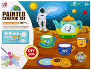 Zabawki kreatywne - Zestaw kreatywny do malowania ceramika Kosmos MEGA CREATIVE 511578 - miniaturka - grafika 1
