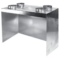 Akcesoria kominkowe - dystrybutor 4x125 do wkładu Nadia 14 - miniaturka - grafika 1