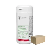 Dezynfekcja - Bezalkoholowe chusteczki do dezynfekcji i mycia lamp i głowic USG Velox Wipes NA 100szt puszka 12op - miniaturka - grafika 1
