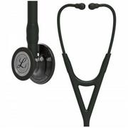 Urządzenia medyczne - Stetoskop Littmann Cardiology IV 6232 Stetoskop kardiologiczny High Polish Smoke-Finish, przewód, trzonek i lira czarne - miniaturka - grafika 1